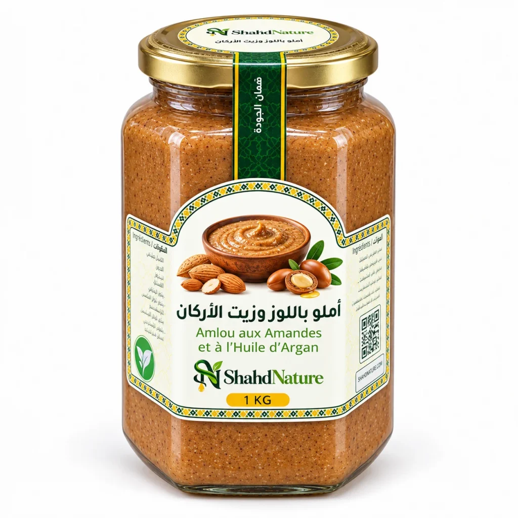 أملو باللوز - 1 كغ — برطمان شهد نيتشر