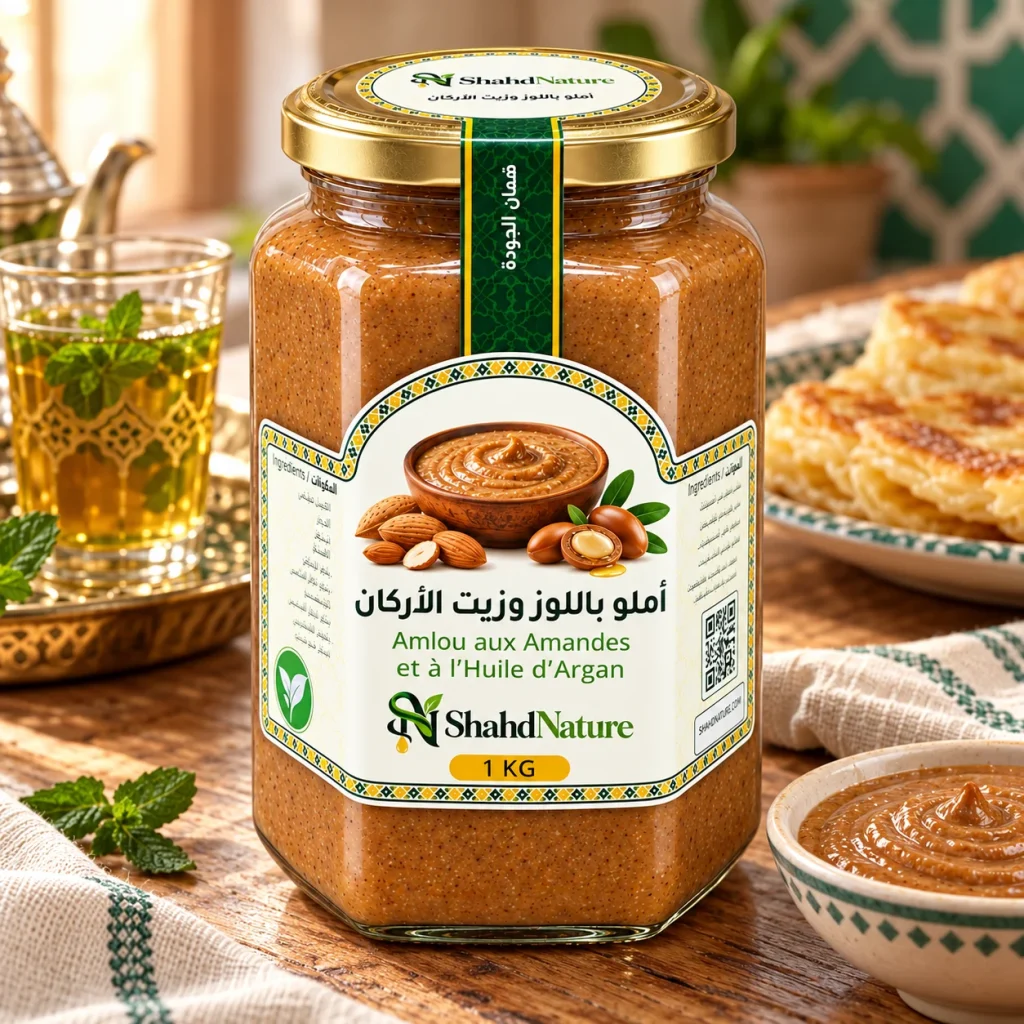 أملو باللوز - 1 كغ — على مائدة فطور مغربي