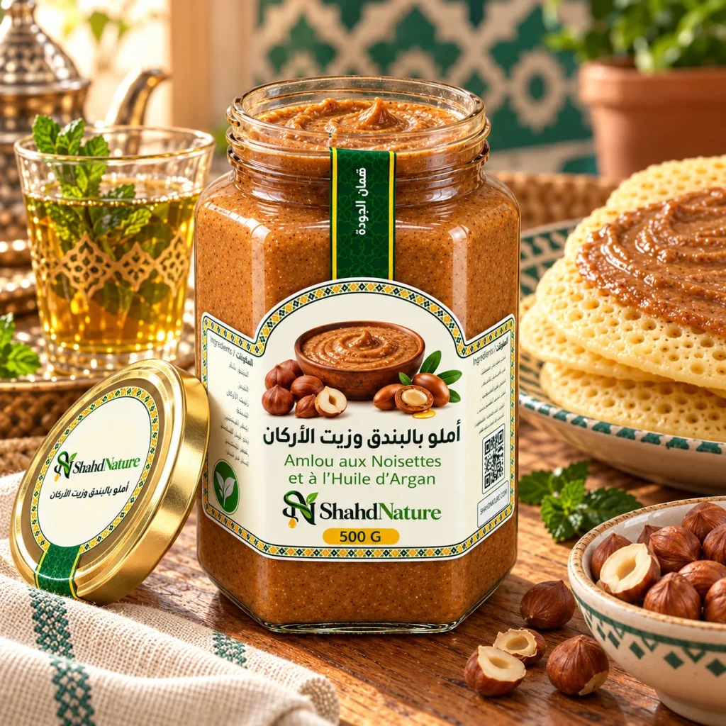 أملو بالبندق - 500 غ — على مائدة فطور مغربي