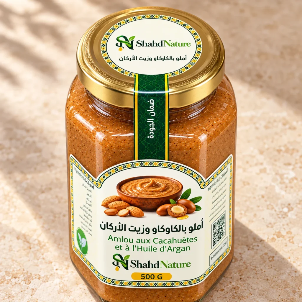 أملو بالكاوكاو - 500 غ — الغطاء وختم الجودة