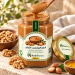 أملو بالجوز - 500 غ — برطمان مفتوح وقوام المنتج