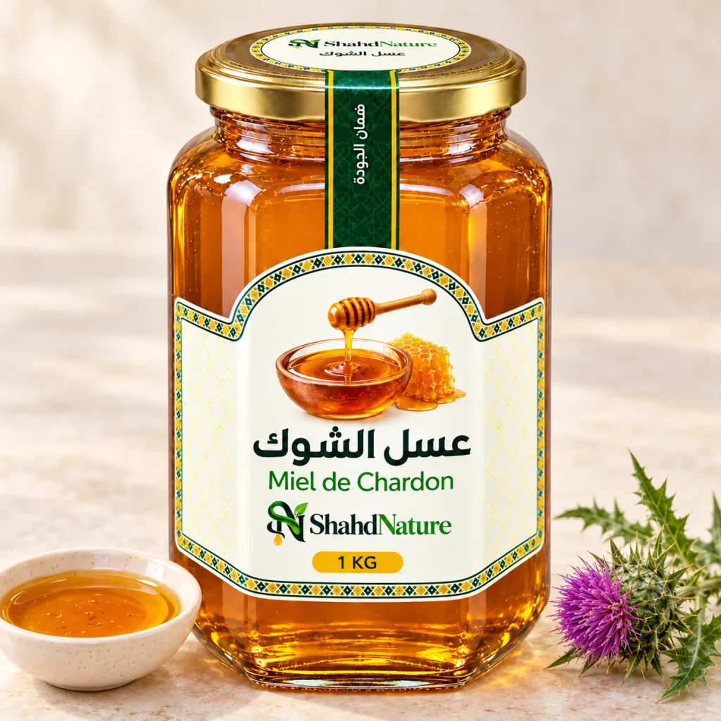 عسل الشوك - 1 كغ — الأزهار التي يُجنى منها العسل
