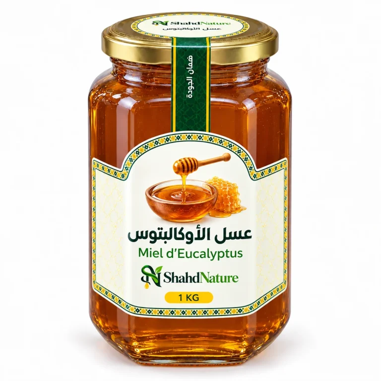 عسل الكاليتوس - 1 كغ — برطمان شهد نيتشر
